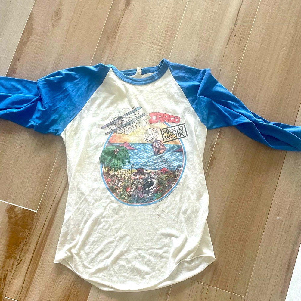 VTG Men at Work CARGO Tour Band T